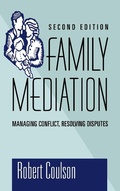 Cover: Family Mediation - Jossey-Bass