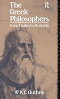Cover: The Greek Philosophers - Routledge
