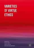 Cover: Varieties of Virtue Ethics - Palgrave Macmillan
