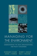 Cover: Managing for the Environment - Jossey-Bass
