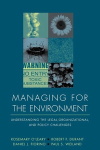 Enlarge image Cover: Managing for the Environment - Jossey-Bass