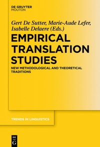 Enlarge image Cover: Empirical Translation Studies - De Gruyter Mouton