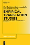 Cover: Empirical Translation Studies - De Gruyter Mouton