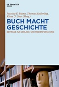Cover: BUCH MACHT GESCHICHTE - De Gruyter Saur