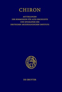 Abbildung von: Chiron / 2016 - De Gruyter