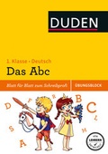 Cover: Das Abc - &Uuml;bungsblock 1. Klasse - Duden