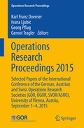 Cover: Operations Research Proceedings 2015 - Springer