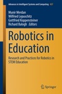 Cover: Robotics in Education - Springer