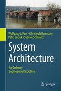 Cover: System Architecture - Springer