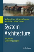 Cover: System Architecture - Springer