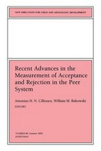 Enlarge image Cover: Recent Advances in the Measurement of Acceptance and Rejection in the Peer System - Jossey-Bass