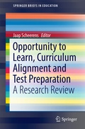 Bild: Opportunity to Learn, Curriculum Alignment and Test Preparation - Springer