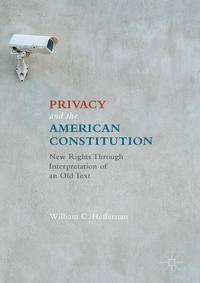 Enlarge image Cover: Privacy and the American Constitution - Palgrave Macmillan