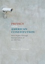 Cover: Privacy and the American Constitution - Palgrave Macmillan