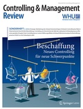 Cover: Controlling & Management Review Sonderheft 2-2016 - Springer Gabler