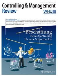 Abbildung von: Controlling & Management Review Sonderheft 2-2016 - Springer Gabler