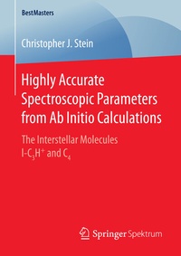 Abbildung von: Highly Accurate Spectroscopic Parameters from Ab Initio Calculations - Springer Spektrum