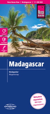 Abbildung von: Reise Know-How Landkarte Madagaskar / Madagascar (1:1.200.000) - Reise Know-How Verlag Peter Rump GmbH