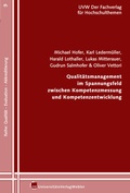 Cover: Qualit&auml;tsmanagement im Spannungsfeld zwischen Kompetenzmessung und Kompetenzentwicklung - UVW Universit&auml;tsVerlagWebler GmbH