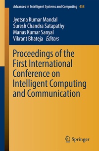 Abbildung von: Proceedings of the First International Conference on Intelligent Computing and Communication - Springer