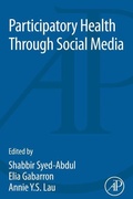 Cover: Participatory Health Through Social Media - Academic Press