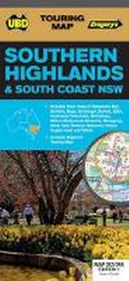 Abbildung von: Southern Highlands & South Coast NSW Map 283/298 1st ed - UBD Gregory's