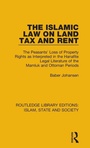 Cover: The Islamic Law on Land Tax and Rent - Routledge