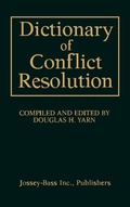 Cover: Dictionary of Conflict Resolution - Jossey-Bass