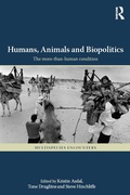 Cover: Humans, Animals and Biopolitics - Routledge