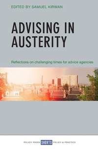 Enlarge image Cover: Advising in Austerity - Policy Press