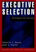 Cover: Executive Selection - Jossey-Bass