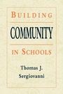 Cover: Building Community in Schools - Jossey-Bass