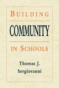 Cover: Building Community in Schools - Jossey-Bass