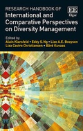 Cover: Research Handbook of International and Comparative Perspectives on Diversity Management - Edward Elgar Publishing