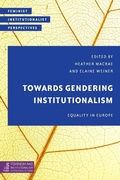 Cover: Towards Gendering Institutionalism - Rowman & Littlefield International