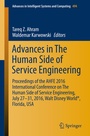 Cover: Advances in The Human Side of Service Engineering - Springer