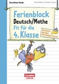 Cover: Einfach lernen mit Rabe Linus - Deutsch / Mathe Ferienblock 4. Klasse - Duden