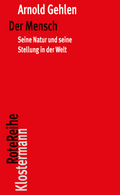 Cover: Der Mensch - Vittorio Klostermann Verlag