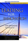 Cover: Leading for Innovation - Jossey-Bass