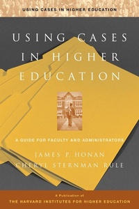 Enlarge image Cover: Using Cases in Higher Education - Jossey-Bass
