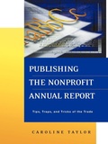 Cover: Publishing the Nonprofit Annual Report - Jossey-Bass