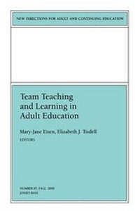 Enlarge image Cover: Team Teaching and Learning in Adult Education - Jossey-Bass
