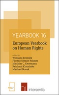 Cover: European Yearbook on Human Rights 2016 - NWV im Verlag &Ouml;sterreich GmbH