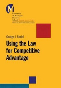 Enlarge image Cover: Using the Law for Competitive Advantage - Jossey-Bass