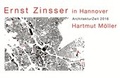 Cover: Ernst Zinsser in Hannover - Wasmuth Verlag