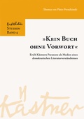 Cover: "Kein Buch ohne Vorwort" - Tectum Wissenschaftsverlag