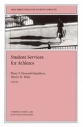 Cover: Student Services for Athletes - Jossey-Bass