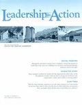 Cover: Leadership in Action: Journal V21 Number 4 2001 - Jossey-Bass