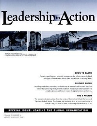 Enlarge image Cover: Leadership in Action: v.21 - Jossey-Bass