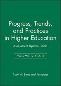 Enlarge image Cover: Assessment Update: Progress, Trends, and Practices in Higher Education, Volume 13, Number 4, 2001 - Jossey-Bass